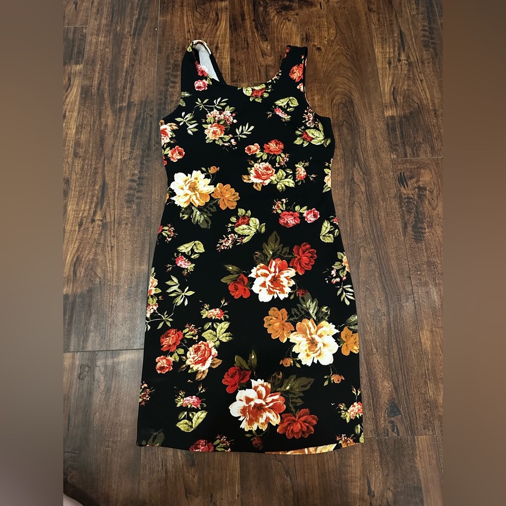 Ambiance Bodycon Floral Dress